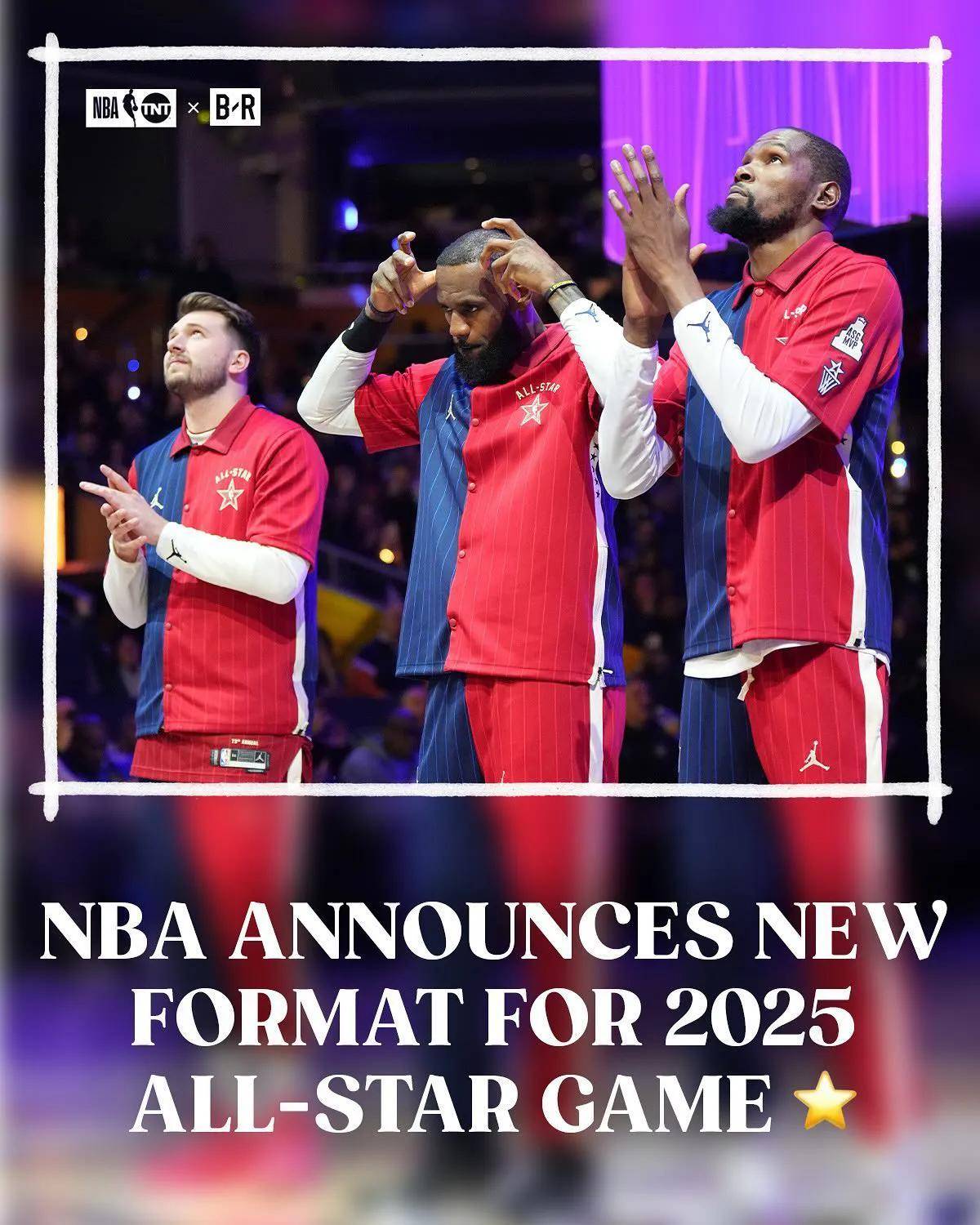 NBA球员在全明星赛中展现飒爽英姿